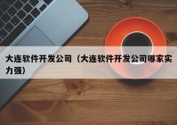 大连软件开发公司（大连软件开发公司哪家实力强）