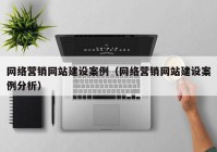 网络营销网站建设案例（网络营销网站建设案例分析）